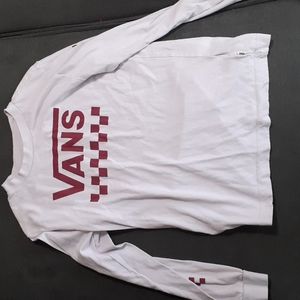 Purple Vans long sleeve shirt